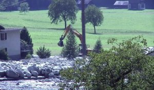Glissement de terrain en Suisse: des témoins racontent