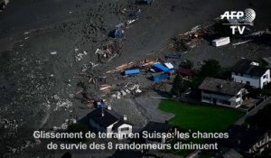 Suisse: les chances de survie des 8 randonneurs diminuent (2)