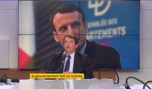 "Ce n'est pas tenable pour les Français de voir très rarement le président " Thierry Solère