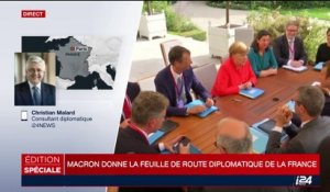 Macron donne la feuille de route diplomatique de la France
