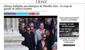Obsèques de Mireille Darc : le coup de gueule de Julien Courbet