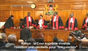 Coup de tonnerre au Kenya avec l'annulation de la présidentielle