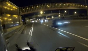 Un motard empêche un homme de se suicider
