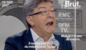 mbrouille entre Jean-Luc Mélenchon et Jean-Jacques Bourdin sur BFM TV