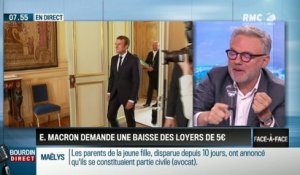 Brunet & Neumann : Emmanuel Macron demande une baisse des loyers de 5 euros - 06/09