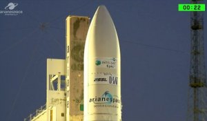 Échec du lancement de la fusée Ariane