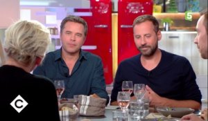 Fred Testot  et Guillaume de Tonquédec : les rois de la télé au dîner - C à vous - 06/09/2017