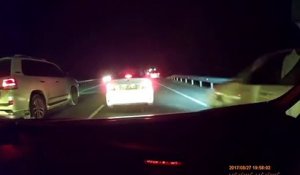 Suivre une ambulance en intervention sur l'autoroute : mauvaise idée!!!