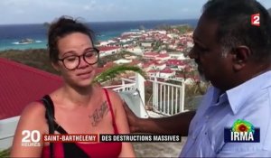 Irma : des destructions massives à Saint-Barthélémy