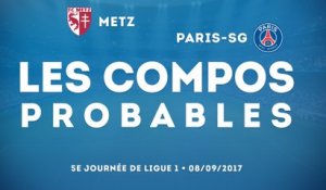 Les compos probables pour Metz - PSG