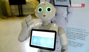 Pepper le robot star vous accueille à la mairie du 15e