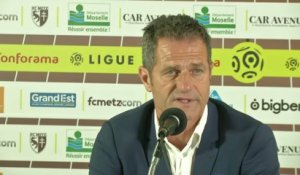 Foot - L1 - Metz : Hinschberger «On aurait aimé être ceux qui leur prendraient leur premier point»