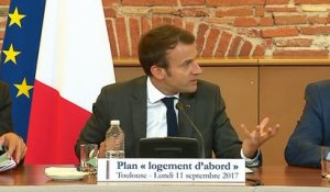 Logement : Macron veut "construire plus" en "diminuant la réglementation"