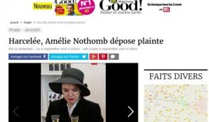 Amélie Nothomb harcelée par une fan déséquilibrée