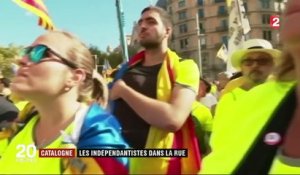 Catalogne : les indépendantistes dans la rue