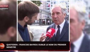Quotidien – Edouard Philippe : François Bayrou oublie son nom, l’amusante boulette (Vidéo)