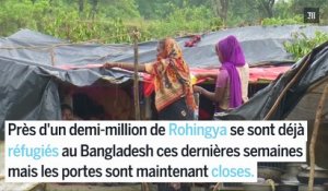 Des milliers de Rohingya bloqués à la frontière avec le Bangladesh