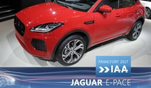 Jaguar E-Pace en direct du Salon de Francfort 2017