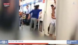 Chine : Il refuse de laisser sa place dans le métro, elle s’assied sur ses genoux (Vidéo)