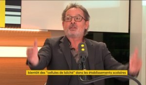"Cellule de laïcité" : "la répression ça ne marche pas" dit l'humoriste Christophe Alévêque