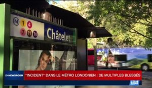 "Incident" dans le métro londonien : de multiples blessés