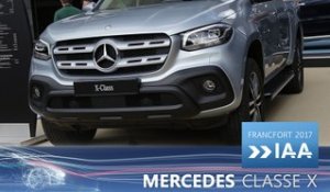Mercedes Classe X en direct du Salon de Francfort 2017