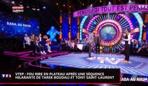 VTEP : fou rire en plateau après une séquence hilarante de Tarek Boudali et Tony Saint-Laurent (vidéo)