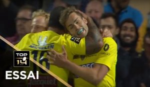 TOP 14 - Essai Damian PENAUD 2 (ASM) - Clermont - Brive - J4 - Saison 2017/2018