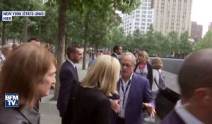 En déplacement à New York, Brigitte Macron visite Ground Zero