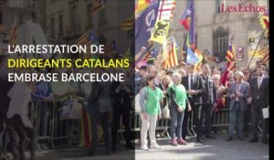 L'arrestation de dirigeants catalans embrase Barcelone