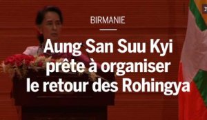 Rohingya : à la télévision, Aung San Suu Kyi refuse de parler d'épuration