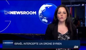 Israël intercepte un drone syrien