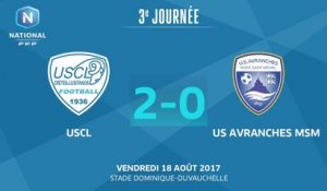 USCL 2 - 0 Avranches (J3   S17/18)
