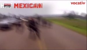 Mexique : des policiers tombent dans une embuscade des cartels, la vidéo choc