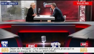 Marine Le Pen : "Florian Philippot est déloyal et diffamatoire"