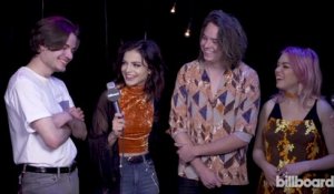 Hey Violet Talk Success of 'Hoodie,' Their Fans, Adjusting to Band Member Leaving Group | iHeartRadio Music Fest 2017