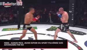 Aaron Pico, espoir de la MMA, réalise un KO magistral (Vidéo)