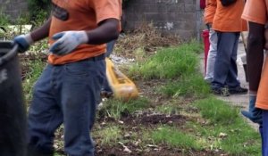 Saint-Martin: les travaux de nettoyage se poursuivent