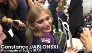 Constance Jablonski : "Il n'y a rien de plus féministe que de défiler en sous-vêtements" (exclu vidéo)