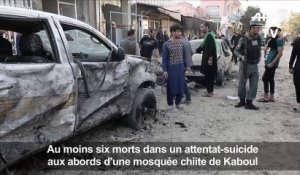 Six morts dans un attentat-suicide à Kaboul