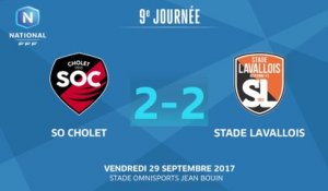 J9 : SO Cholet - Stade Lavallois (2-2), le résumé
