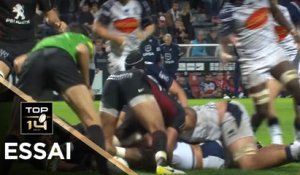 TOP 14 - Essai Kamaliele TUFELE (SUA) - Toulouse - Agen - J6 - Saison 2017/2018