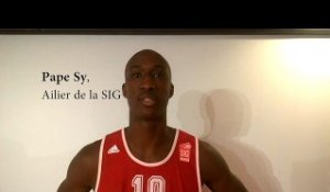 Basket-ball / Pro A : interview de Pape Sy (Strasbourg)
