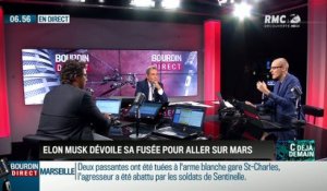 La chronique d'Anthony Morel: Elon Musk dévoile sa fusée pour aller sur Mars - 02/10