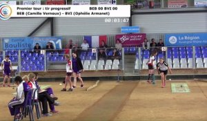 Premier tour, tir progressif, Club Elite Féminin J1, Bourg en Bresse contre Bièvre Isère, octobre 2017