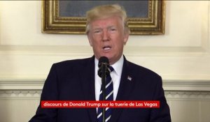 Fusillade de Las Vegas: Trump dénonce un acte "odieux"
