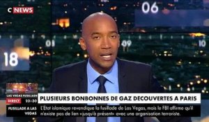 Paris: Une bombe composée de 4 bouteilles de gaz découverte devant un immeuble du XVIe