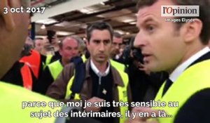 Face-à-face entre Macron et Ruffin à Whirlpool