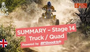 Summary - Truck/Quad - Stage 14 (Córdoba / Córdoba) - Dakar 2018