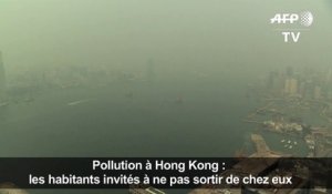 Hong Kong englouti par la pollution